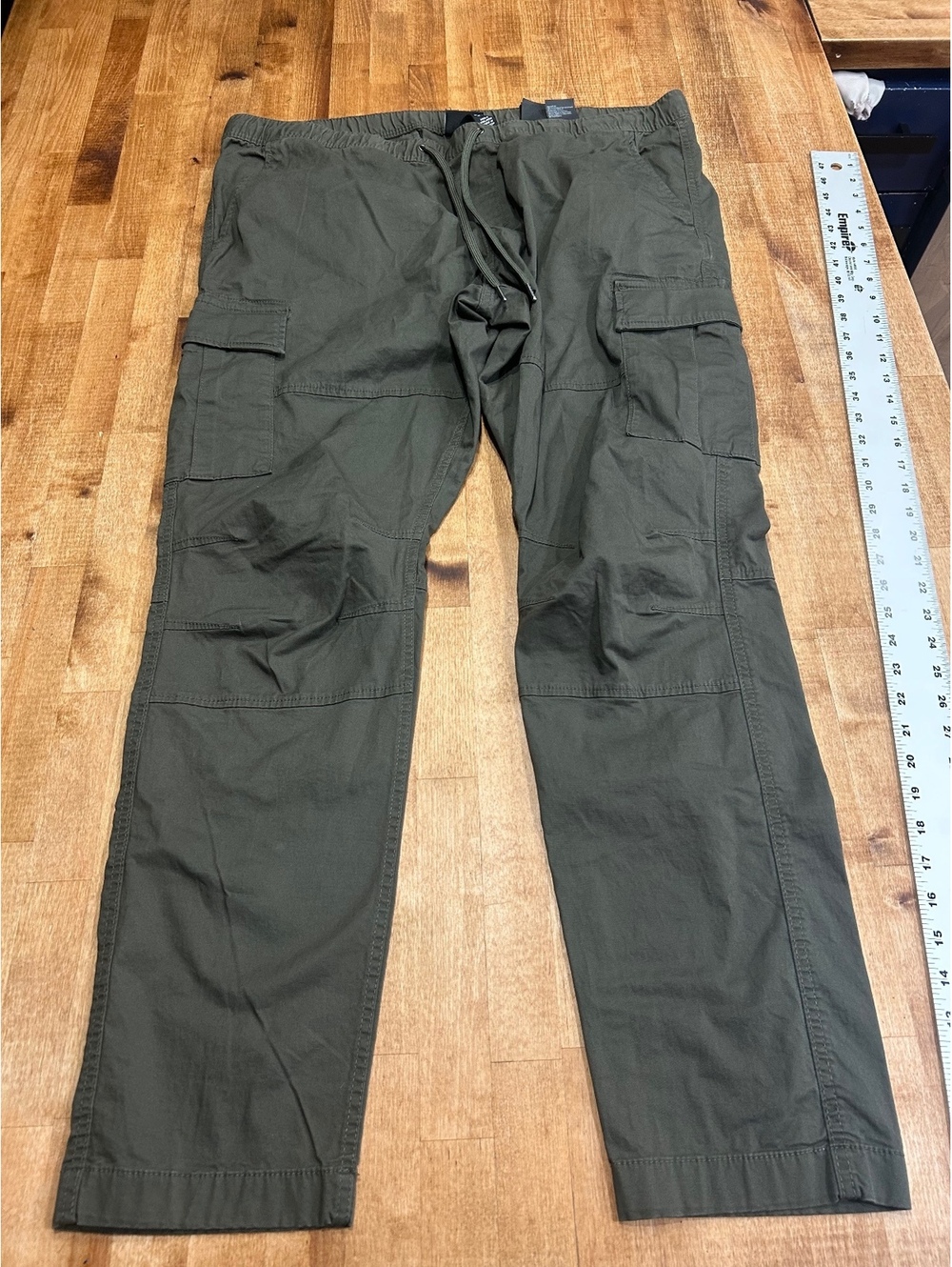 H&M Slim Fit Olive Green Cargo Pants XXL